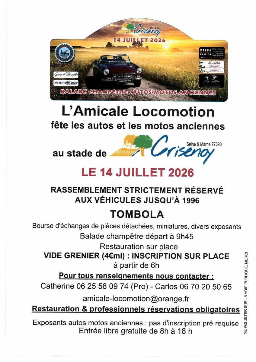 L'AMICALE LOCOMOTION
